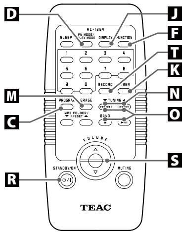 TEAC SL-B920 - Précautions concerning les piles-boutons - 3