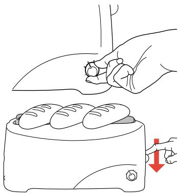 SEB 5310.95 ALISEO - Réchauffer des croissants, des petits pains et des viennoiseries - 2