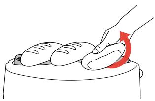 SEB 5310.95 ALISEO - Réchauffer des croissants, des petits pains et des viennoiseries - 3