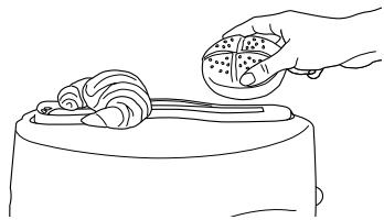 SEB 5310.95 ALISEO - Réchauffer des croissants, des petits pains et des viennoiseries - 1