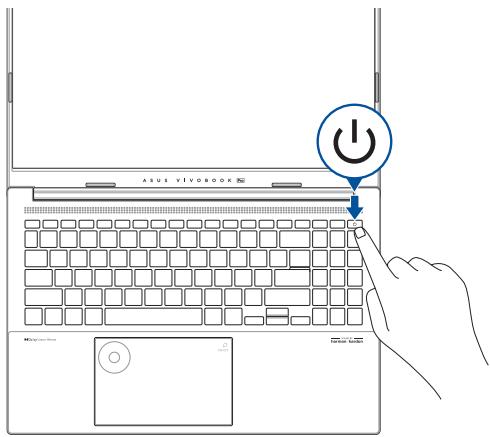 ASUS N6506MVU9 - Appuyez sur le bouton d'alimentation - 1