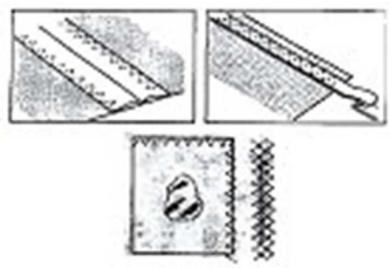 DOMOCLIP DOM343 - POINT "ZIGZAG" TRIPLE - 2