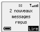 PANASONIC EB-GD30 - Recevoir des messages courts - 1