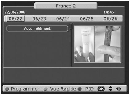 C6V PVR-D80 - Guide électronique des programmes (EPG) - 3