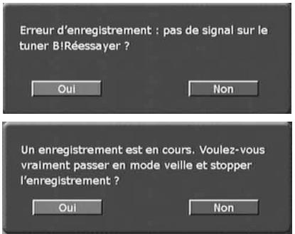 C6V PVR-D80 - Enregistrement d'un programme en cours de visualisation - 1