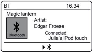 ROBERTS BLUTUNE T2 - Connexion et reconnexion d'un périphérique Bluetooth - 3