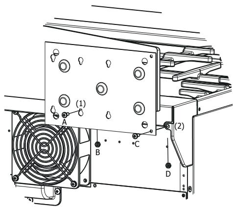 STOVES PRiCH110EiCH15 - Installer le porteserviettes (si applicable) - 2