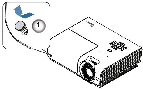 OPTOMA X600 - Remplacement de la lampe - 4