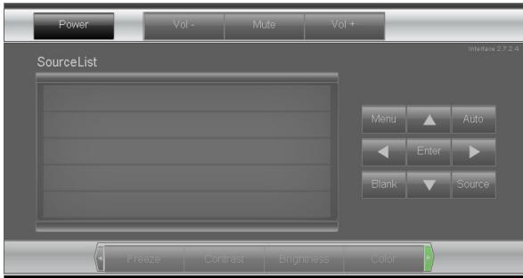 OPTOMA X600 - Commandes de l'utilisateur - 3