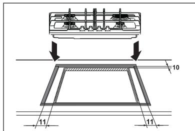 FAURE FXS631 - Côtés d'encastrement (Fig. 7-8-9) - 4