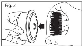 REMINGTON BB1000 - FIXATION DE LA TÉTE DE BROSSE - 1