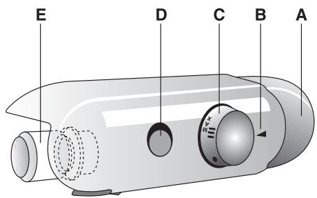 LADEN AM 144/1 - Commandes de réglage du compartment réfrigérateur - 1