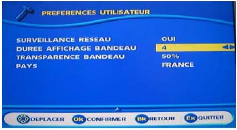 SAGEM AXIUM HD-L32T - Préférences utilisateur (préférence d'affichage) - 2