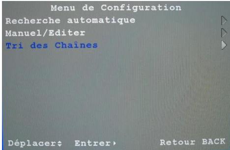 SAGEM AXIUM HD-L32T - Pour supprimer des châines - 2