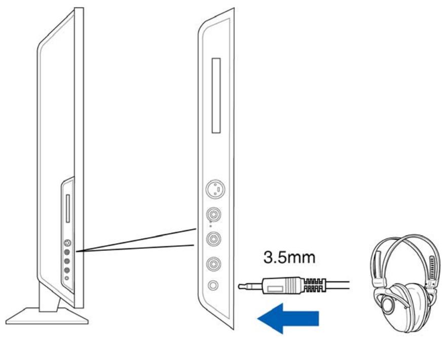 SAGEM AXIUM HD-L32T - 5-9 Relier un casque - 1