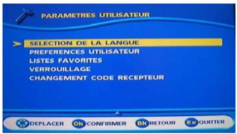 SAGEM AXIUM HD-L32T - Réglage langue - 1