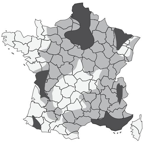 VEDETTE VLH626 - LA DURETE DE L'EAU EN FRANCE - 1