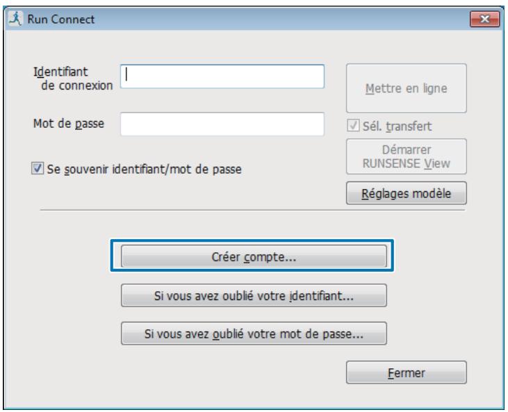 EPSON SF-810 V VIOLET - Cliquez sur Créer compte. - 1