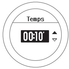 EPSON SF-810 V VIOLET - Définissez le temps ou la distance. - 1