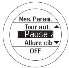 EPSON SF-810 V VIOLET - Sélectionnez Pause aut. - 1