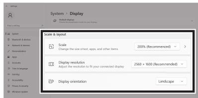 DARTY LGECRAN16MQ70 - Setting Screen (Extension Mode) - 4