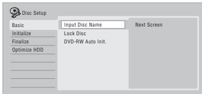 PIONEER DVR-SCI-2 - Input Disc Name - 1
