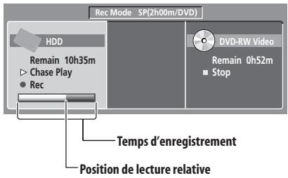 PIONEER DVR-SCI-2 - Affichage des informations concernant le disque dur ou le disque charged - 2