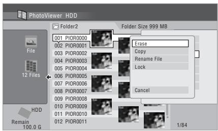 PIONEER DVR-SCI-2 - Suppression d'un fichier ou dossier - 2