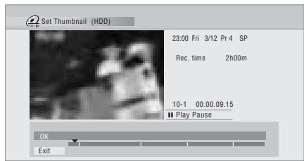 PIONEER DVR-SCI-2 - ↑ Sélectionnez 'Edit' > 'Set Thumbnail' sur le menu des commandes. - 2