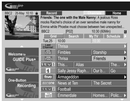 PIONEER DVR-SCI-2 - Mettez en surbrillance le titre d'une émission. - 1
