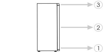 CANDY CFMEE3750 - INVERSER LE SENS D'OUVERTURE DES PORTES - 12