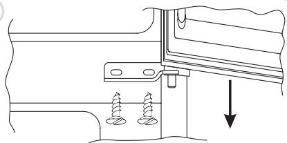 CANDY CFMEE3750 - INVERSER LE SENS D'OUVERTURE DES PORTES - 4