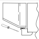 CANDY CFMEE3750 - INVERSER LE SENS D'OUVERTURE DES PORTES - 2