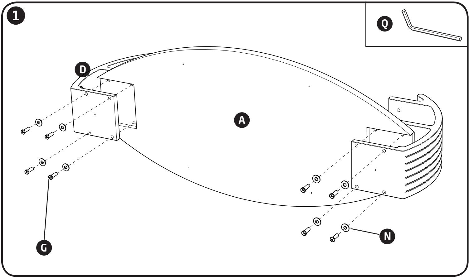ALPHASON PEB 1100/3 BLK NOIR - INFORMATIONS IMPORTANTES! - 1