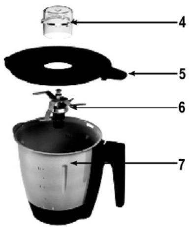 KITCHEN ORIGINALS TKG HA 1003 KTO - DESCRIPTION DES PARTIES &amp; DES ACCESSOIRES - 2