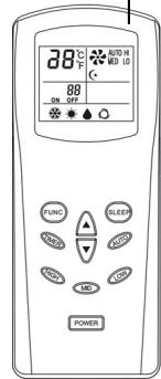 ARGO DADOS 13 - POUR UN FONCTIONNEMENT OPTIMAL DE LA TÉLECOMMANDE, DIRIGER L'EXTRÉMITÉ DU TRANSMETTEUR VERS LE RÉCEPTEUR SITUÉ SUR LE CLIMATISEUR. - 4