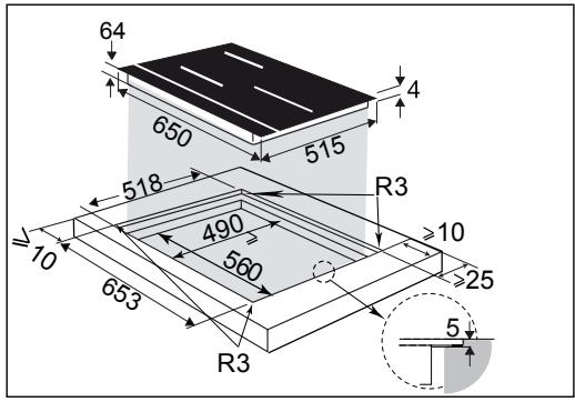 DE DIETRICH DPI4400B - EMPOTRAMIENTO - 4