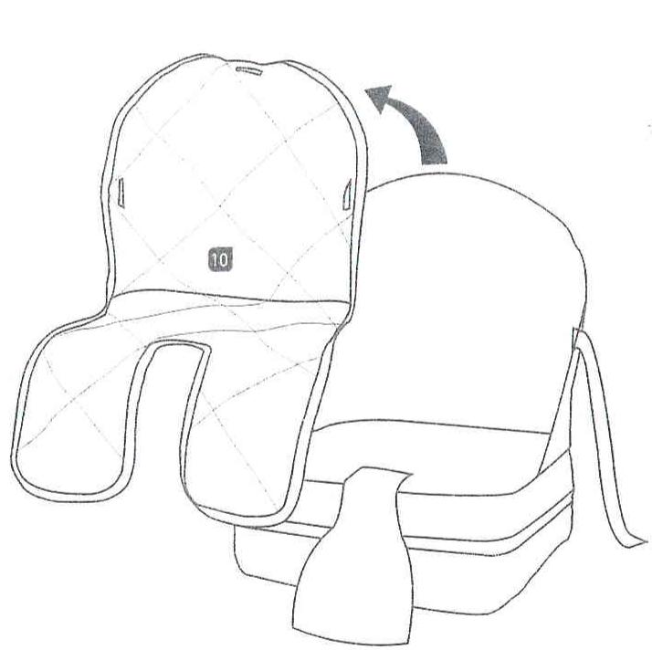 BEABA REHAUSSEUR TAUPE / ROSE - INFORMATIONS IMPORTANTES - 1