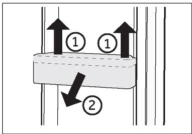HAIER HBW7518DT - Balconnets de porte amovibles/Porte-bouteilles - 1