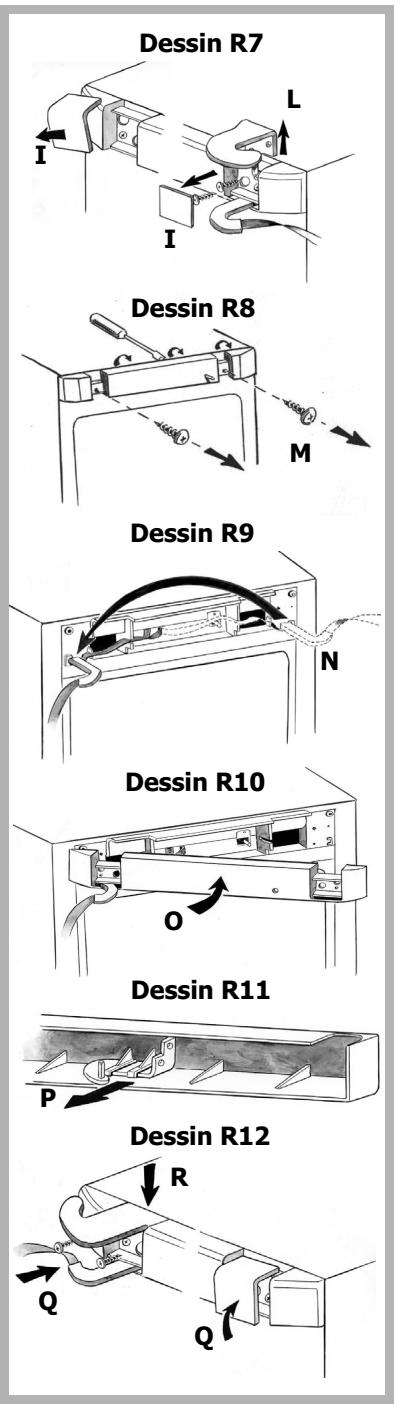 THOMSON AC30BLANC - Inversion du sens d'ouverture des portes - 1