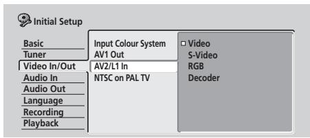 PIONEER DVR-220S - AV2/L1 In - 1