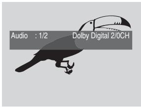 PIONEER DVR-220S - - Appuyez de manière repétée sur AUDIO pour sélectionner une piste sonore. - 1