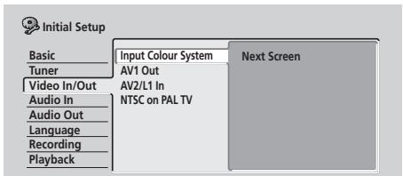 PIONEER DVR-220S - Input Colour System - 1
