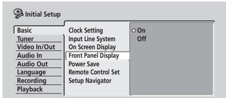 PIONEER DVR-220S - Front Panel Display - 1