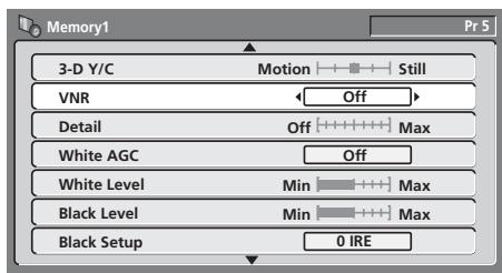 PIONEER DVR-220S - Création d'un ensemble de réglages personnelisé - 2