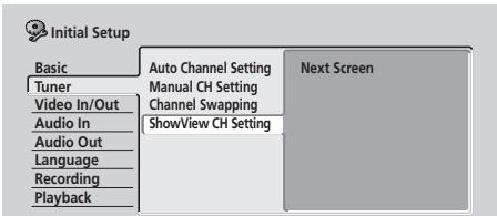 PIONEER DVR-220S - ShowView CH Setting - 1