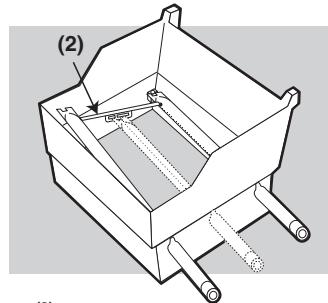 WEBER SP 310 - MISE EN GARDE : l'orifice des brûleurs (1) doit être placé correctement sur l'orifice des valves (2). - 2