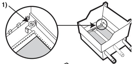 WEBER SP 310 - MISE EN GARDE : l'orifice des brûleurs (1) doit être placé correctement sur l'orifice des valves (2). - 1