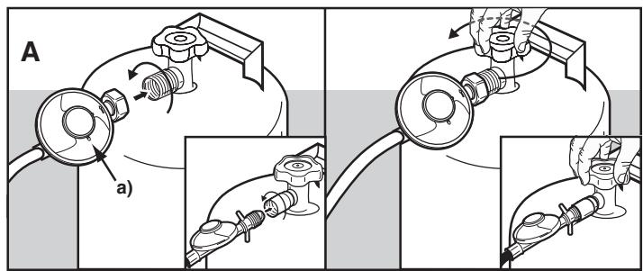 WEBER SP 310 - RECONNECTER LA Bouteille DE PROPANE LIQUIDE - 1