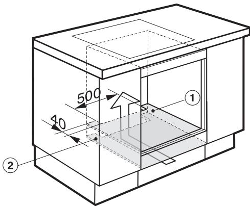 MIELE DGC 6660 XXL BLANC - Ouvertures de ventilation du four vapeur - 1